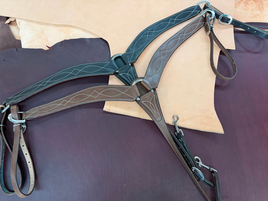 3 Piece Breastcollar