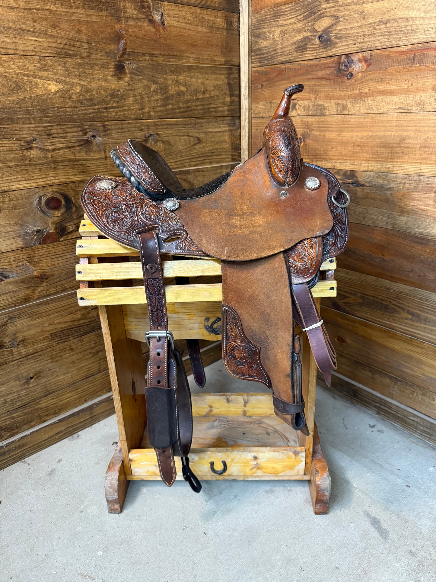 Three Forks Barrel Saddle