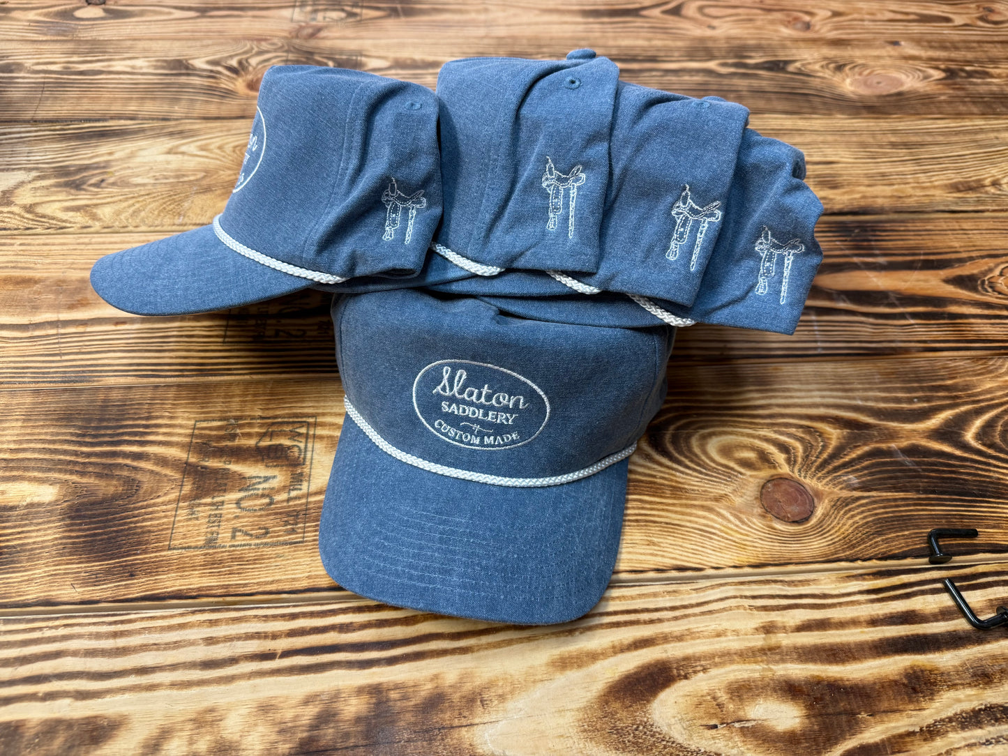 Light Denim Caps