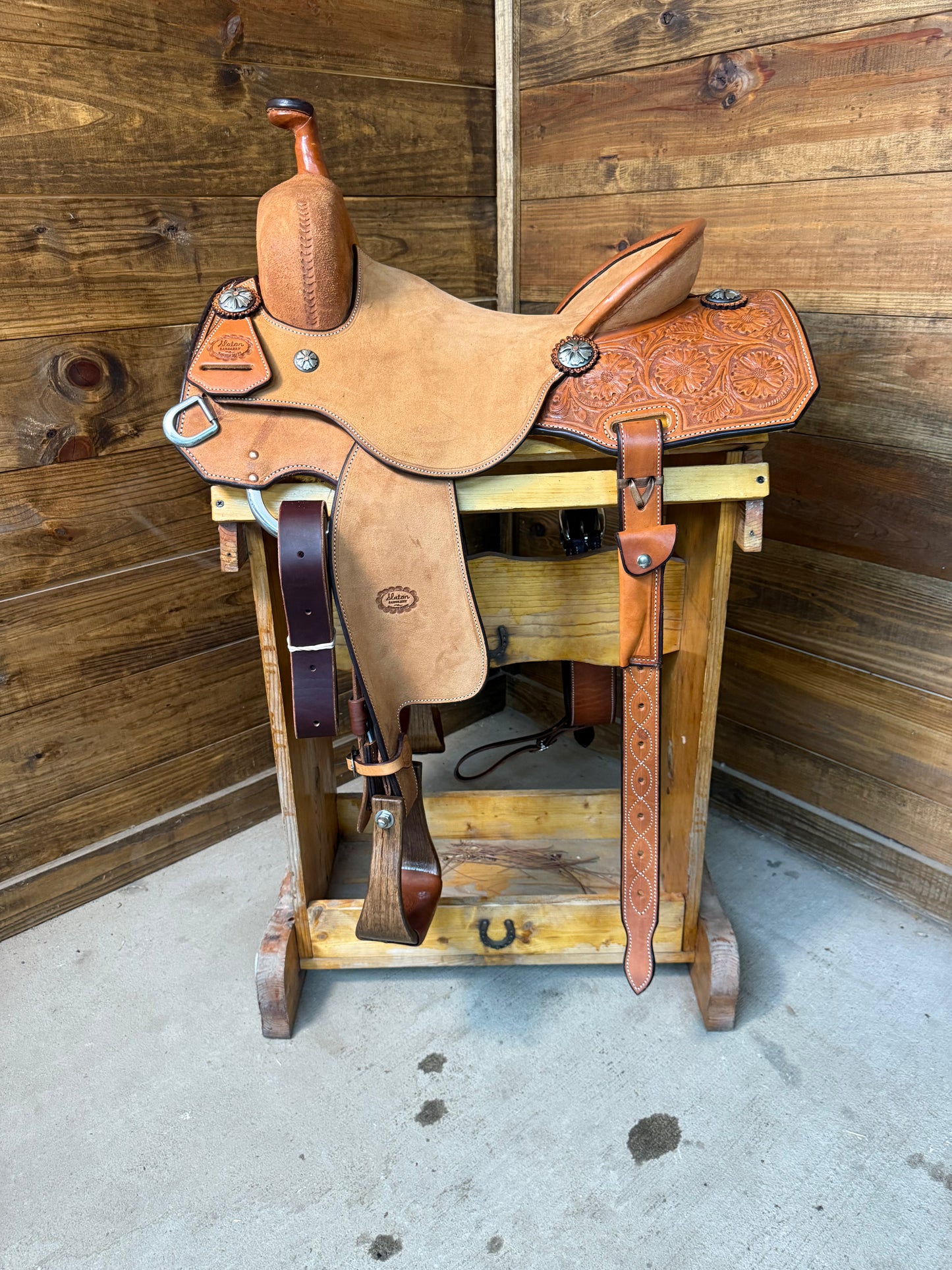 Slaton Lightweight Spinal Relief Ranch Cutter- 15.5"