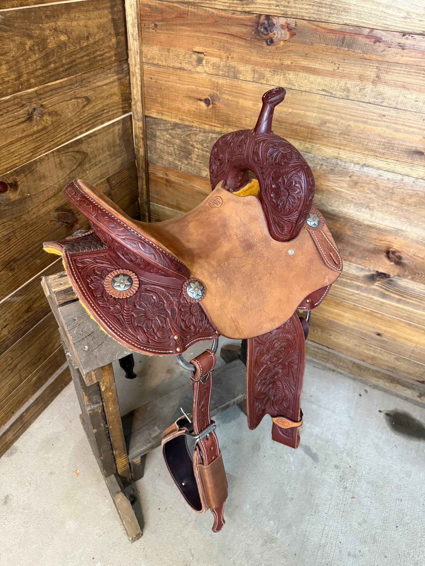 Slaton Barrel Saddle- 14.5"