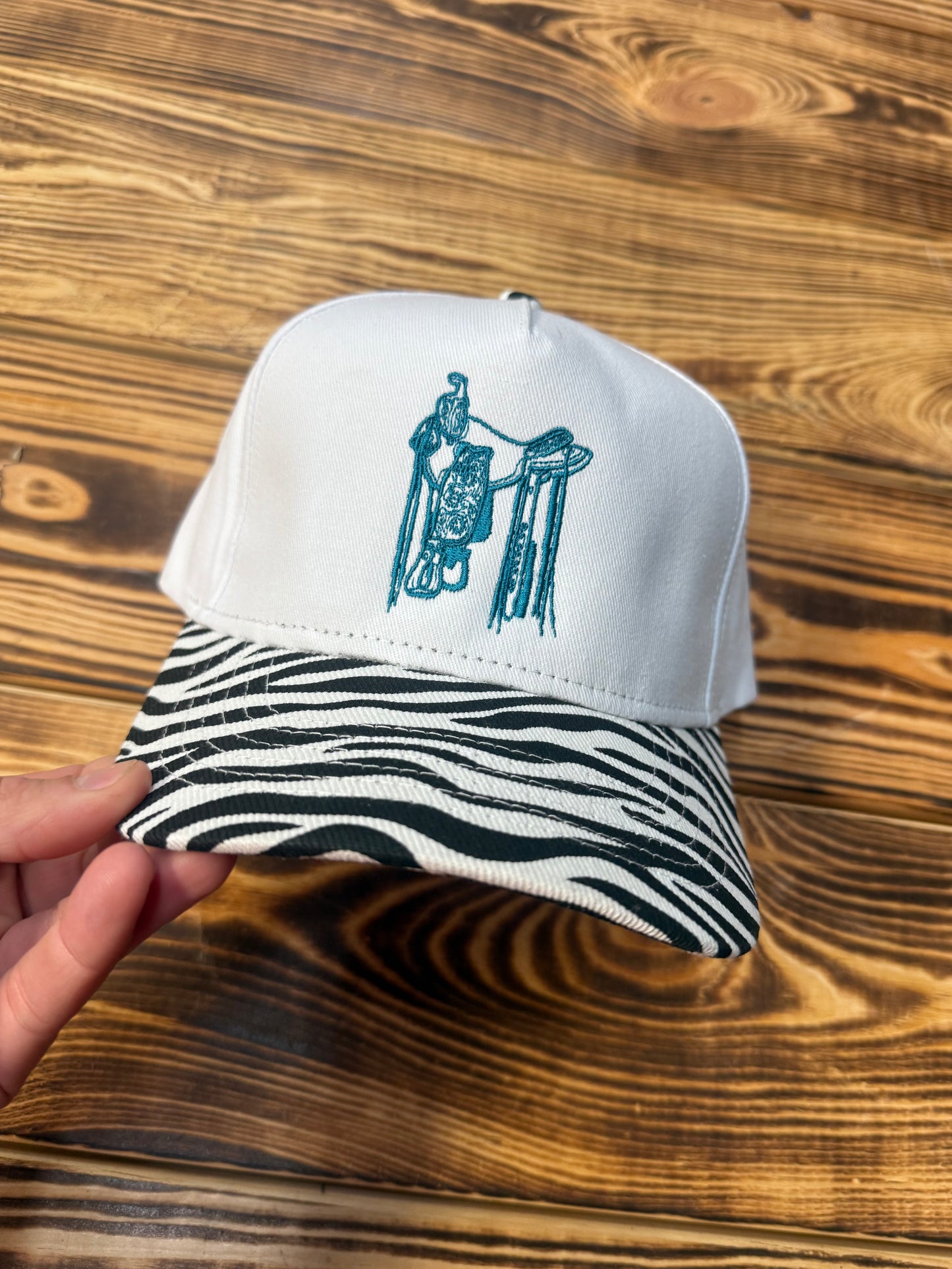 Zebra Saddle Cap